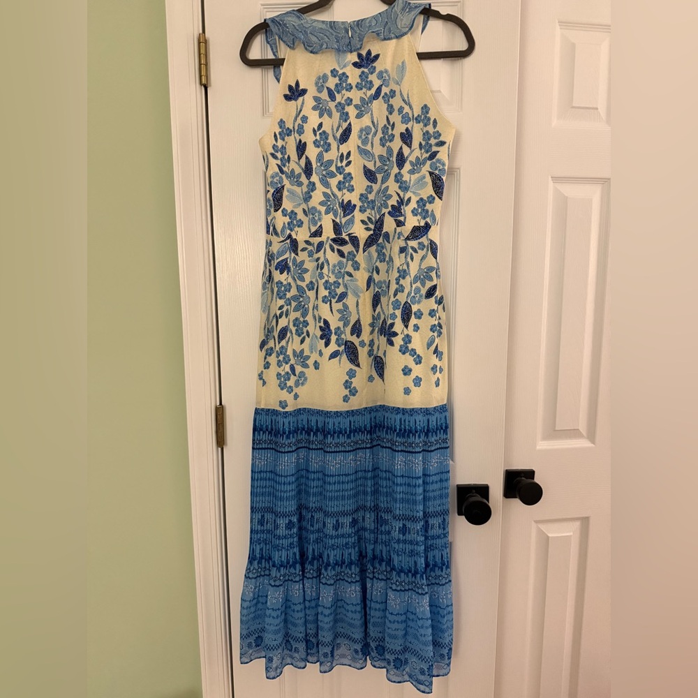 SALONI Amy Silk Ruffle Dress - Picture 6 of 8